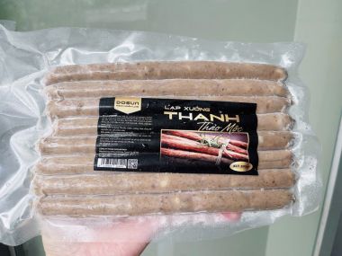 Lạp xưởng thanh thảo mộc gói 300gr