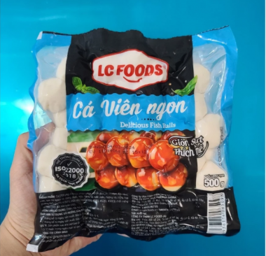 Cá viên LUCAS (LC FOODS) - Gói 500gr