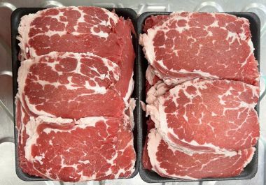 Gu Bò Úc (Bò Ăn Cỏ) - Bào Mỏng Trải Lát - Khay 500g