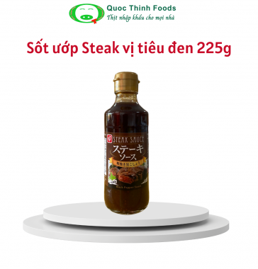 Sốt Steak vị tiêu đen Nhật Bản chai 225g