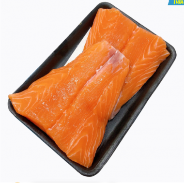 Cá Hồi Na Uy tươi phi lê phần đuôi (Fresh Salmon - Fillet from middle to tail) - 1 kg