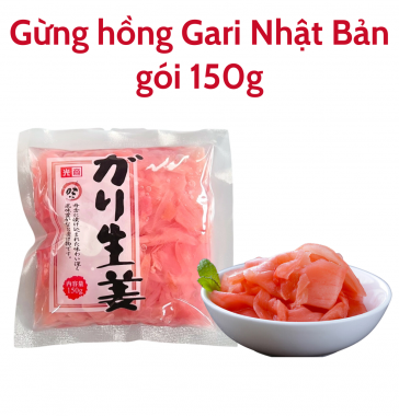 Gừng hồng Gari Nhật gói 150g