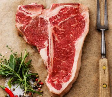 Sườn Bò Chữ T Úc - Cao cấp (Australia Beef T-Bone Steak Premium) - 500g