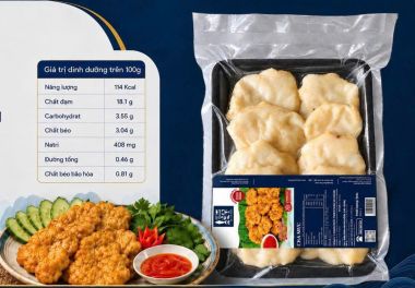CHẢ MỰC KINGFISH - GÓI 500GR