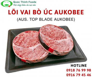Lõi Vai Bò Úc Aukobee (AUS. Top Blade Aukobee) - 500G